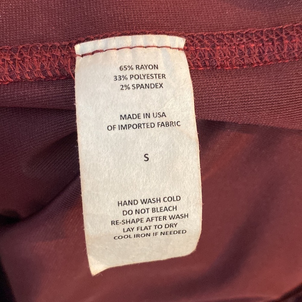 Boho‎ Jane wine red burgundy boat neck long sleeve velvet velour sweatshirt top - Picture 4 of 5